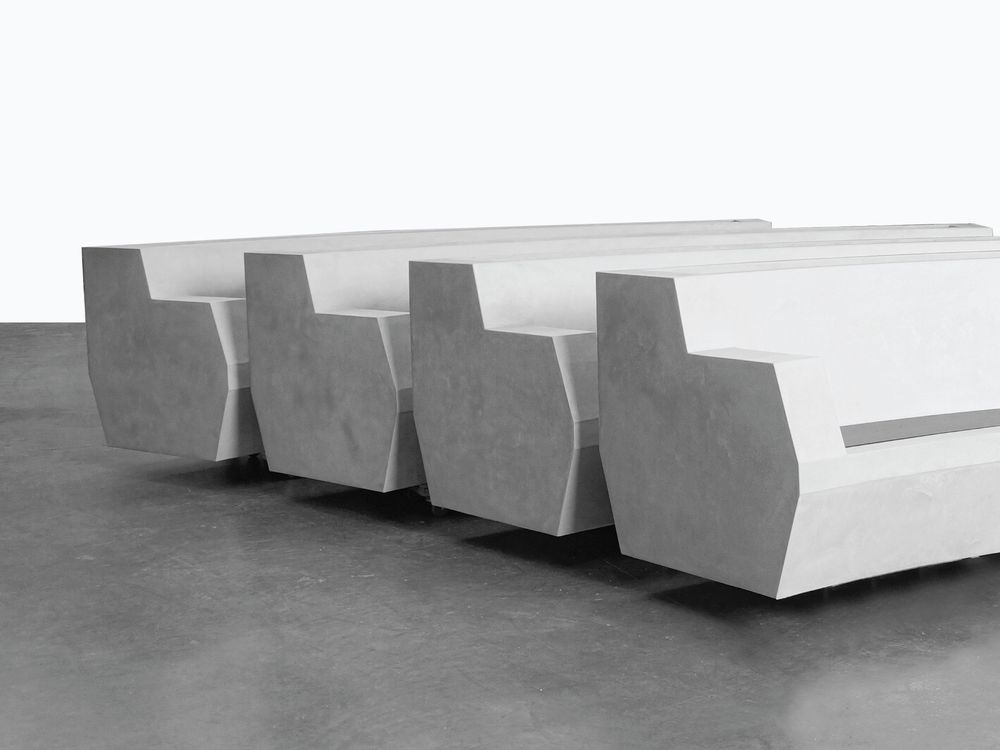 lightweight concrete seating