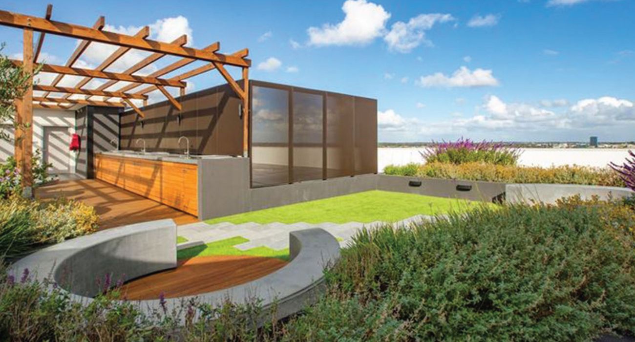 rooftop garden design Melbourne 