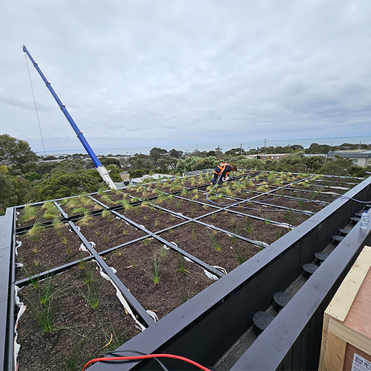 Blairgowrie Aluminium planter box