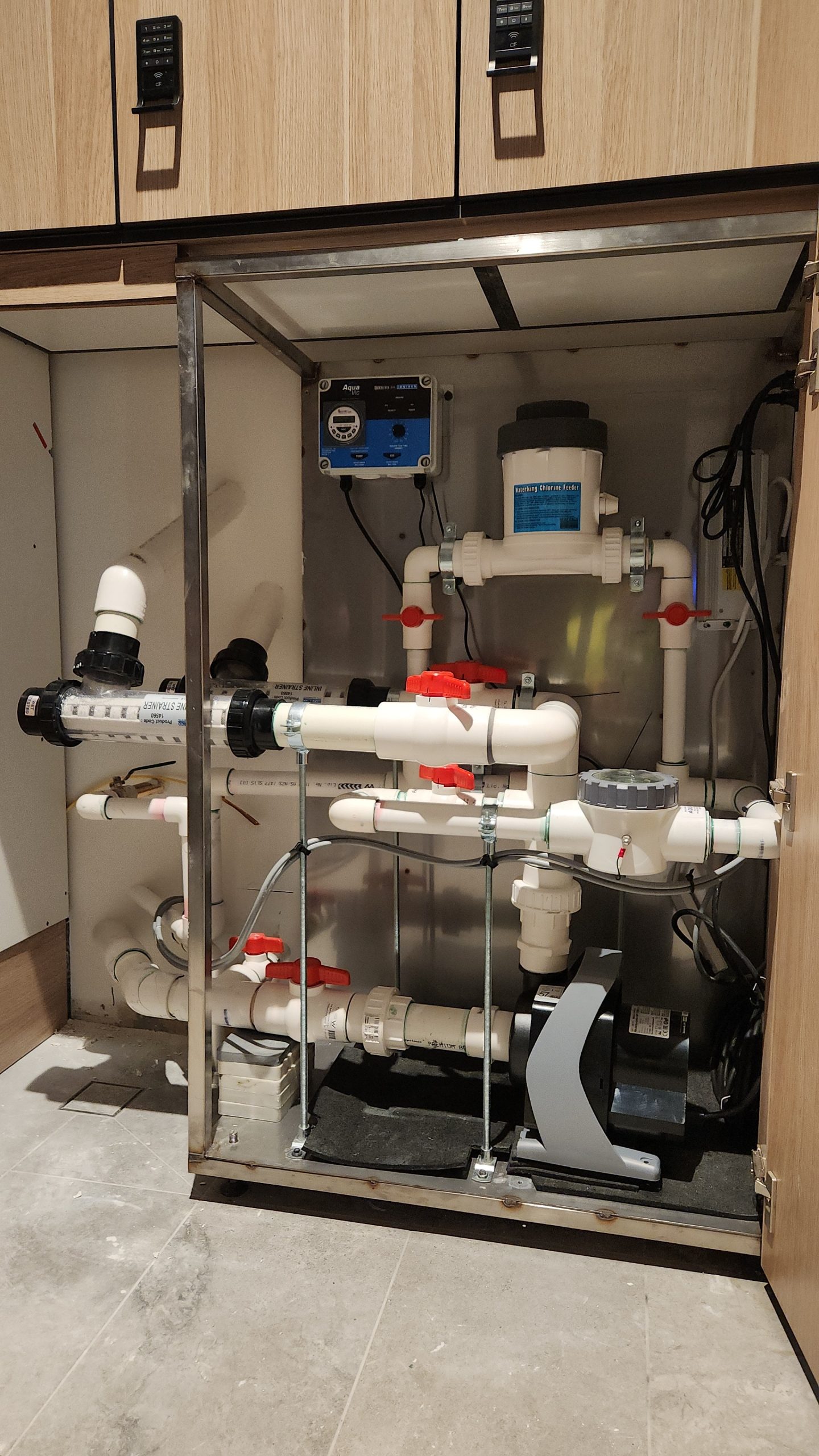 CIC Mosque – Pump cupboard – H2O Designs Cascade column details