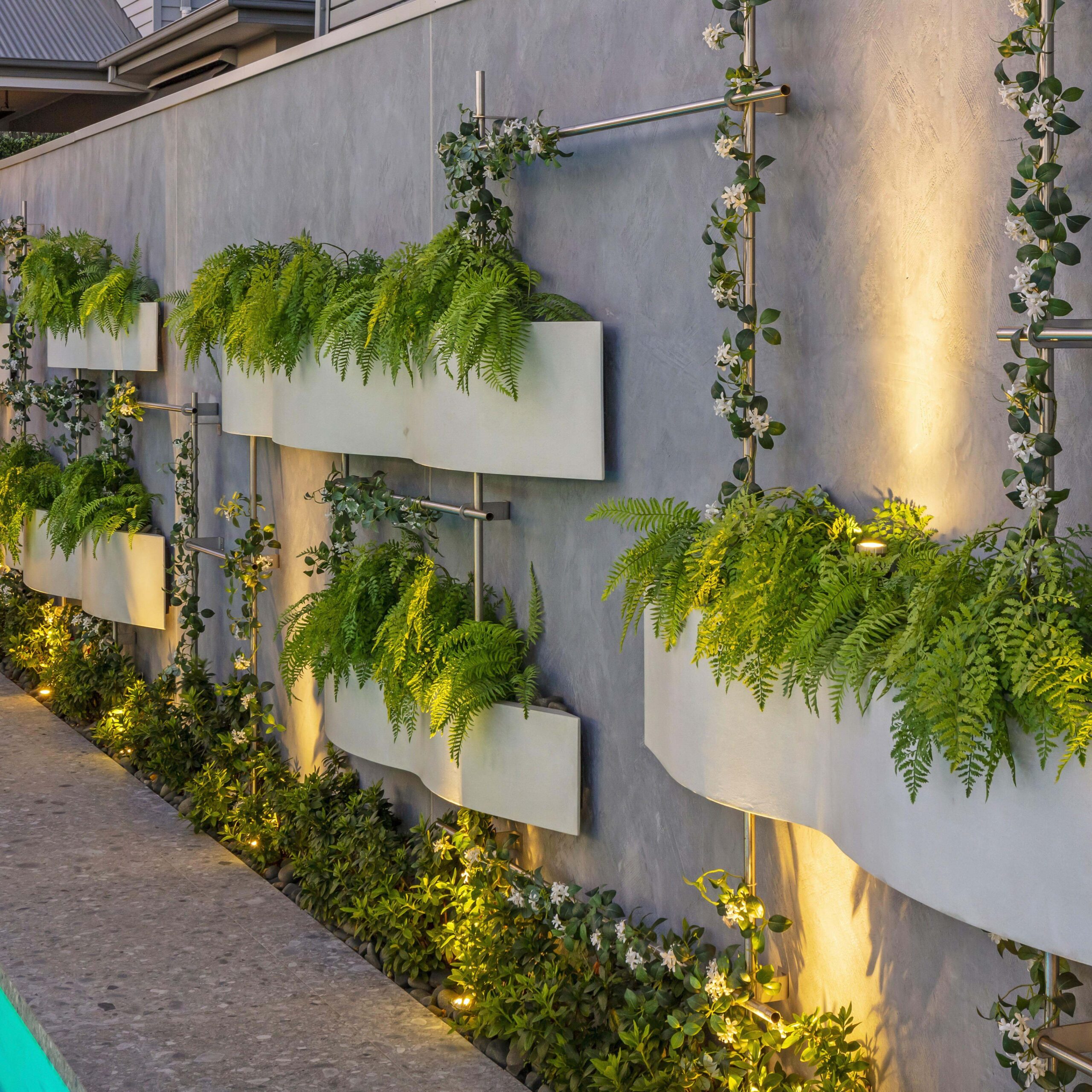 handmade wall mounted planter boxes